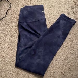 Wunder Train High Rise Lululemon Leggings
